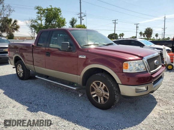 2005 Ford F-150 XLT with VIN 1FTPX12535NB09877, listed as a Copart auction lot 64126145 with 72,004 mi miles and Non repairable. Bid and sale history available at DreamBid. Image 4.