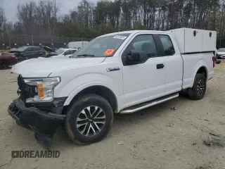 2018 Ford F-150 XL with VIN 1FTEX1C56JKE81831, listed as a Copart auction lot 46578855 with 60,577 mi miles and Salvage Title. Bid and sale history available at carsss.com. Image 1.