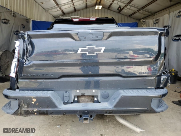 2022 Chevrolet Silverado 1500 LTD Custom with VIN 3GCPYBEK5NG204969, listed as a Copart auction lot 65724044 with NaN miles and Salvage Title. Bid and sale history available at carsss.com. Image 6.