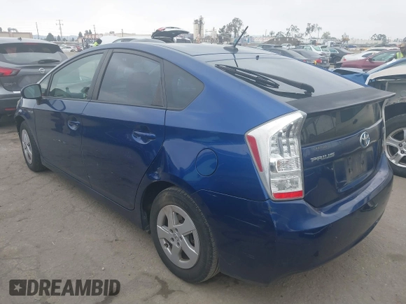 2010 Toyota Prius II with VIN JTDKN3DU7A0176800, listed as a IAAI auction lot 41902684 with 181,227 mi miles. Bid and sale history available at carsss.com. Image 3.