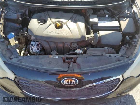 2015 Kia Forte LX with VIN KNAFK4A61F5426741, listed as a Copart auction lot 44548525 with 154,265 mi miles and Salvage Title. Bid and sale history available at carsss.com. Image 11.