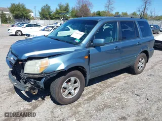 2006 Honda Pilot EX-L with RES with VIN 2HKYF18626H505792, listed as a IAAI auction lot 41861686 with 180,551 mi miles. Bid and sale history available at carsss.com. Image 17.