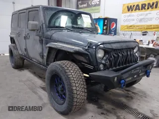 2018 Jeep Wrangler JK Unlimited Sport with VIN 1C4BJWDG0JL867687, listed as a IAAI auction lot 41426838 with 78,116 mi miles. Bid and sale history available at carsss.com. Image 1.