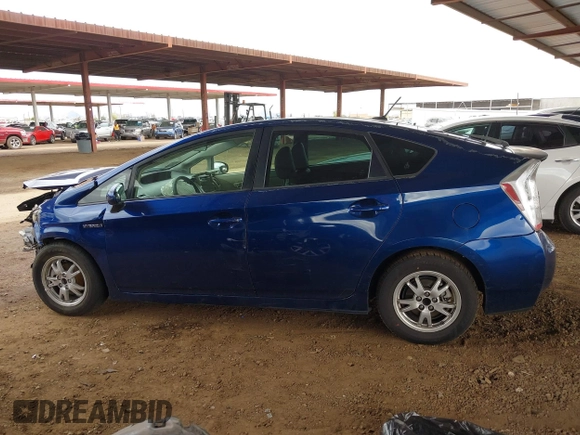 2011 Toyota Prius I with VIN JTDKN3DU6B1359407, listed as a IAAI auction lot 41777420 with 422,569 mi miles. Bid and sale history available at carsss.com. Image 14.