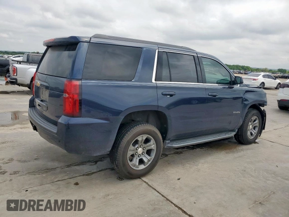 2018 Chevrolet Tahoe LS with VIN 1GNSCAKC5JR374315, listed as a Copart auction lot 54760295 with 50,580 mi miles and Salvage title. Bid and sale history available at DreamBid. Image 3.