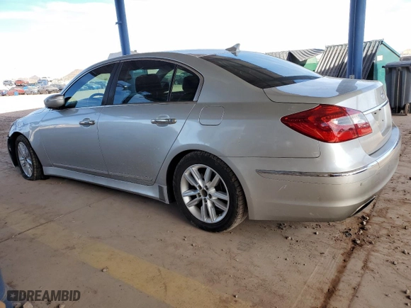 2012 Hyundai Genesis 5.0L with VIN KMHGC4DH2CU192978, listed as a Copart auction lot 43748575 with 103,033 mi miles and Salvage Title. Bid and sale history available at carsss.com. Image 2.