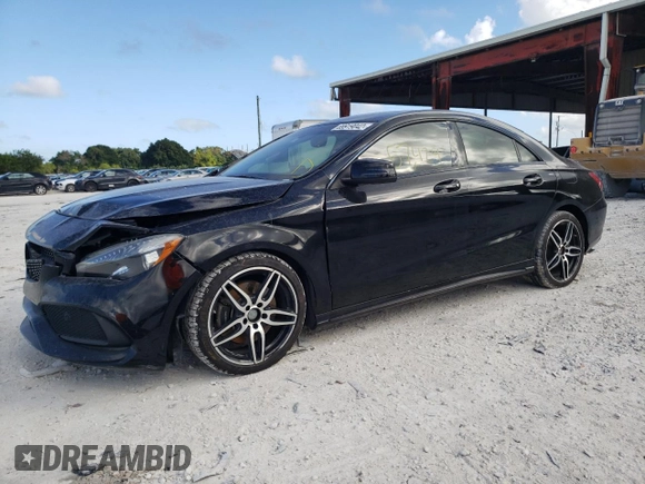 2017 Mercedes-Benz CLA with VIN WDDSJ4EB0HN467883, listed as a Copart auction lot 69919042 with 57,429 mi miles. Bid and sale history available at carsss.com. Image 1.