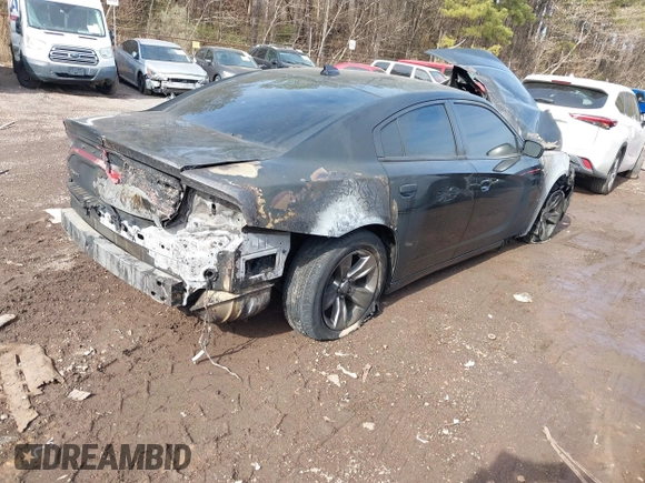 2018 Dodge Charger SXT Plus with VIN 2C3CDXHG8JH133618, listed as a IAAI auction lot 41397123 with Not Provided miles and . Bid and sale history available at carsss.com. Image 4.