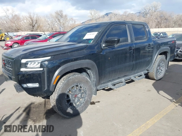 2023 Nissan Frontier SV with VIN 1N6ED1EK0PN658048, listed as a IAAI auction lot 41383407 with 13,744 mi miles and . Bid and sale history available at DreamBid. Image 18.