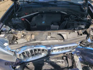 2017 BMW X3 sDrive28i with VIN 5UXWZ7C30H0V93495, listed as a Copart auction lot 52865645 with 64,102 mi miles and Salvage Title. Bid and sale history available at carsss.com. Image 12.