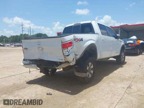 2013 Ford F-150 XL with VIN 1FTFW1EF6DKD93024, listed as a IAAI auction lot 42534078 with 156,859 mi miles and . Bid and sale history available at DreamBid. Image 4.