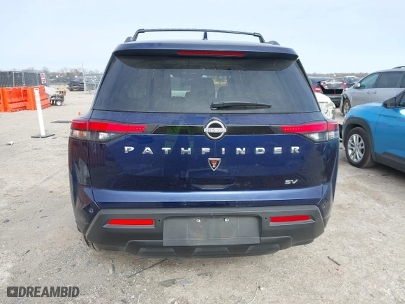 2024 Nissan Pathfinder SV with VIN 5N1DR3BA3RC201851, listed as a IAAI auction lot 41364260 with 17,282 mi miles. Bid and sale history available at carsss.com. Image 16.
