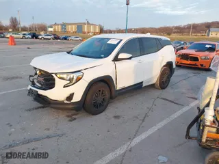 2019 GMC Terrain SLE with VIN 3GKALMEV5KL183686, listed as a IAAI auction lot 41157939 with 130,238 mi miles. Bid and sale history available at carsss.com. Image 2.