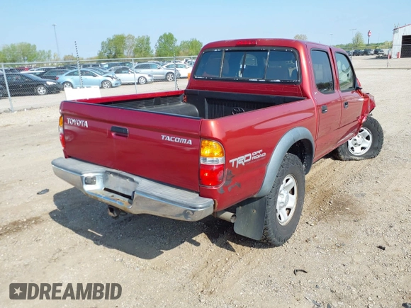 2004 Toyota Tacoma PreRunner z VIN 5TEGN92N94Z439622, wystawiony jako IAAI lot #42104813 z przebiegiem 343 675 mil mil oraz . Historia ofert i sprzedaży dostępna na DreamBid. Obrazek 4.