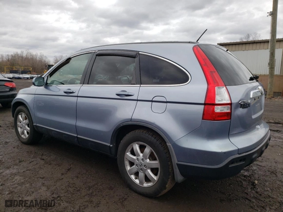 2009 Honda CR-V EX-L with VIN JHLRE48799C013166, listed as a Copart auction lot 52536345 with 202,259 mi miles and Salvage Title. Bid and sale history available at carsss.com. Image 2.