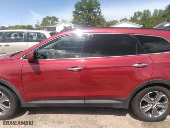2016 Hyundai Santa Fe SE with VIN KM8SM4HF9GU162284, listed as a IAAI auction lot 42061934 with 155,544 mi miles. Bid and sale history available at carsss.com. Image 14.