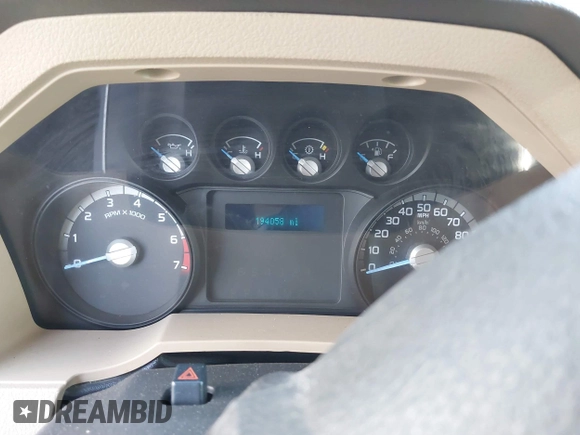 2013 Ford F-250 XL with VIN 1FT7W2A62DEB87844, listed as a IAAI auction lot 41308125 with 194,058 mi miles and . Bid and sale history available at DreamBid. Image 15.