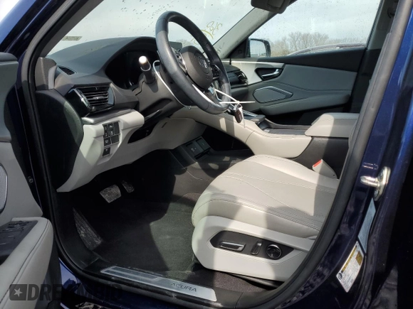 2019 Acura RDX Technology with VIN 5J8TC1H53KL008512, listed as a Copart auction lot 47079525 with 66,713 mi miles and Salvage title. Bid and sale history available at DreamBid. Image 7.
