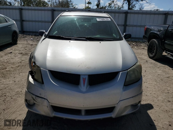 2004 Pontiac Vibe with VIN 5Y2SL62834Z400111, listed as a Copart auction lot 77606184 with 190,927 mi miles and Salvage Title. Bid and sale history available at carsss.com. Image 5.