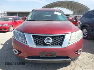 2016 Nissan Pathfinder SV with VIN 5N1AR2MN7GC613345, listed as a IAAI auction lot 41844224 with 116,782 mi miles. Bid and sale history available at carsss.com. Image 13.