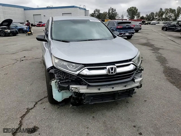 2017 Honda CR-V LX with VIN 2HKRW5H38HH401540, listed as a Copart auction lot 53505555 with 64,013 mi miles and Salvage Title. Bid and sale history available at carsss.com. Image 13.