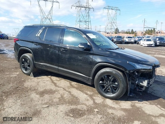2023 Chevrolet Traverse LT Cloth with VIN 1GNEVGKWXPJ170993, listed as a IAAI auction lot 41532217 with 33,596 mi miles. Bid and sale history available at carsss.com. Image 1.