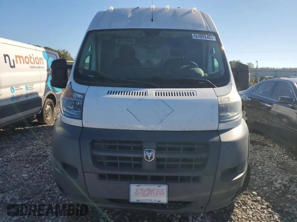 2018 Ram ProMaster Cargo with VIN 3C6URVHG0JE116949, listed as a Copart auction lot 79713714 with 156,081 mi miles and Clean Title. Bid and sale history available at DreamBid. Image 5.