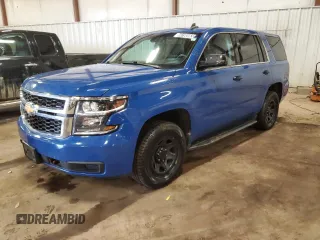 2017 Chevrolet Tahoe Commercial with VIN 1GNSKDEC7HR303353, listed as a Copart auction lot 44195565 with 158,519 mi miles and Clean title. Bid and sale history available at DreamBid. Image 1.