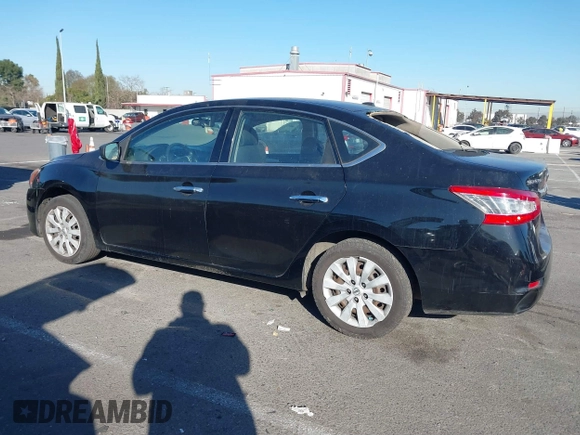 2015 Nissan Sentra SR with VIN 3N1AB7AP9FL655288, listed as a IAAI auction lot 41353119 with Not Provided miles and . Bid and sale history available at DreamBid. Image 13.