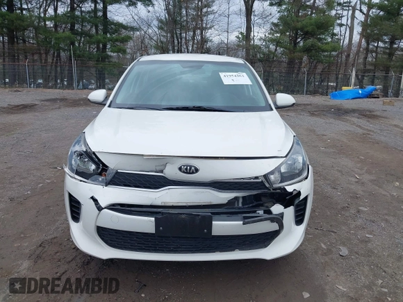 2018 Kia Rio LX with VIN 3KPA24AB2JE095126, listed as a IAAI auction lot 41954261 with 50,590 mi miles. Bid and sale history available at carsss.com. Image 12.