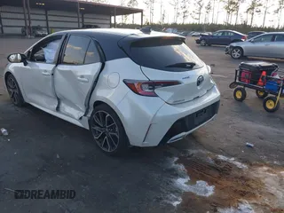 2020 Toyota Corolla Hatchback XSE with VIN JTNC4RBE3L3100588, listed as a IAAI auction lot 41530559 with 94,356 mi miles. Bid and sale history available at carsss.com. Image 3.