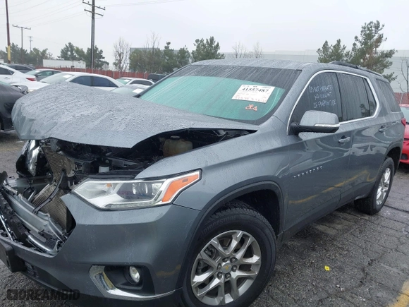 2021 Chevrolet Traverse LT Leather with VIN 1GNERHKWXMJ249859, listed as a IAAI auction lot 41557487 with 49,849 mi miles. Bid and sale history available at carsss.com. Image 18.