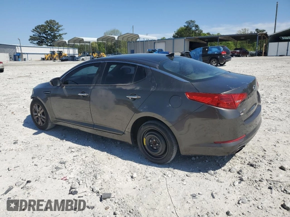 2012 Kia Optima EX with VIN 5XXGN4A72CG044068, listed as a Copart auction lot 53275635 with 153,192 mi miles and Salvage Title. Bid and sale history available at carsss.com. Image 2.