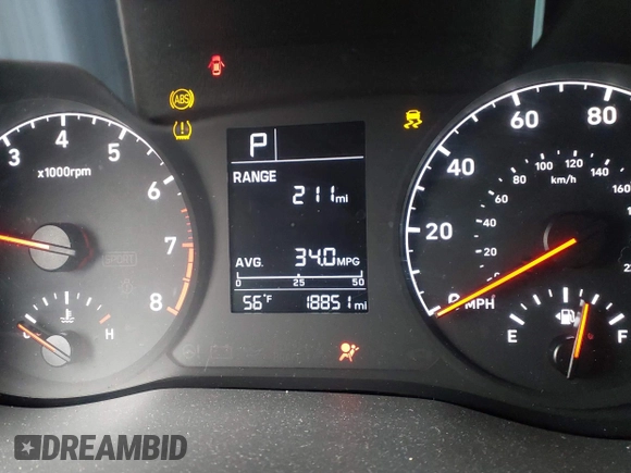 2022 Hyundai Accent SE with VIN 3KPC24A61NE184994, listed as a IAAI auction lot 41952958 with 18,851 mi miles and . Bid and sale history available at carsss.com. Image 15.