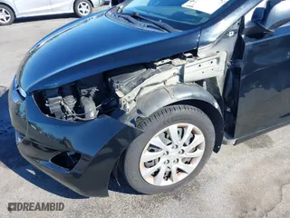 2012 Hyundai Elantra GLS PZEV with VIN KMHDH4AE3CU321695, listed as a IAAI auction lot 41675612 with 105,694 mi miles. Bid and sale history available at carsss.com. Image 6.