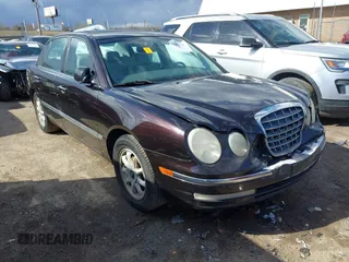 2006 Kia Amanti with VIN KNALD124765090022, listed as a IAAI auction lot 41687152 with 134,816 mi miles. Bid and sale history available at carsss.com. Image 1.
