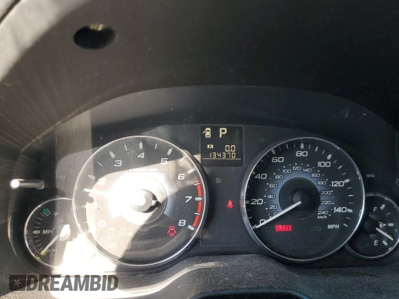 2010 Subaru Outback Premium All-Weather Anniversary with VIN 4S4BRCGC1A3383281, listed as a Copart auction lot 52098425 with 134,370 mi miles and Salvage title. Bid and sale history available at DreamBid. Image 9.