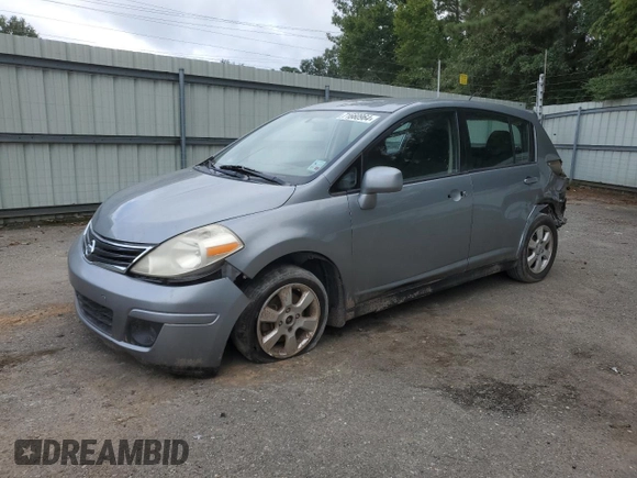 2012 Nissan Versa S with VIN 3N1BC1CP9CL358495, listed as a Copart auction lot 71660964 with 133,982 mi miles and Salvage Title. Bid and sale history available at carsss.com. Image 1.