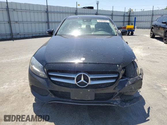 2016 Mercedes-Benz C 300 Luxury with VIN 55SWF4KB8GU137227, listed as a Copart auction lot 57809045 with 125,785 mi miles and Salvage title. Bid and sale history available at DreamBid. Image 5.