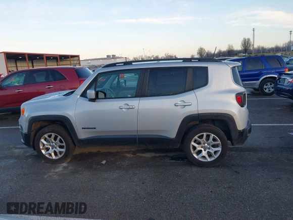 2018 Jeep Renegade Latitude with VIN ZACCJBBB9JPH73453, listed as a IAAI auction lot 41081878 with 130,898 mi miles and . Bid and sale history available at carsss.com. Image 14.