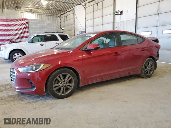 2017 Hyundai Elantra SE with VIN 5NPD84LF0HH025478, listed as a Copart auction lot 47364595 with 132,026 mi miles and Salvage Title. Bid and sale history available at DreamBid. Image 1.