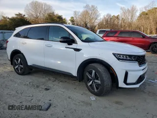 2022 Kia Sorento S with VIN 5XYRL4LC0NG123150, listed as a Copart auction lot 46350195 with 34,777 mi miles and Salvage Title. Bid and sale history available at carsss.com. Image 4.