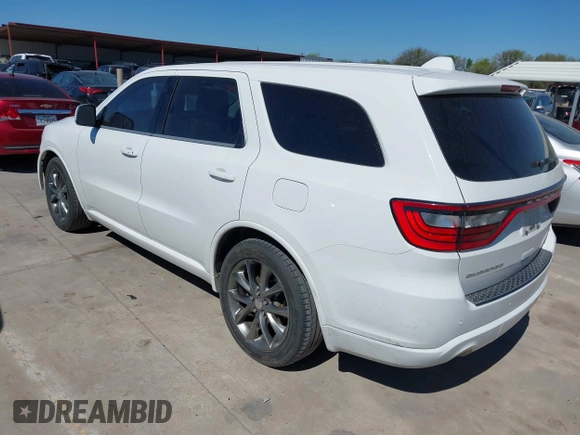 2017 Dodge Durango GT with VIN 1C4RDHDG6HC697606, listed as a IAAI auction lot 41841663 with 155,671 mi miles and . Bid and sale history available at DreamBid. Image 3.