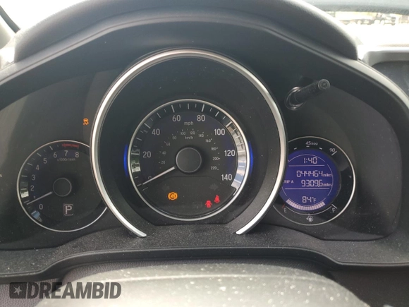 2019 Honda Fit LX with VIN 3HGGK5H48KM738272, listed as a Copart auction lot 61199795 with 44,464 mi miles and Salvage title. Bid and sale history available at DreamBid. Image 9.