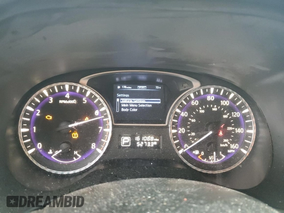 2014 Infiniti QX60 with VIN 5N1AL0MM0EC514960, listed as a Copart auction lot 58670315 with 161,068 mi miles and Salvage title. Bid and sale history available at DreamBid. Image 9.