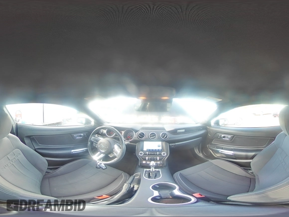 2021 Ford Mustang EcoBoost with VIN 1FA6P8THXM5112258, listed as a Copart auction lot 57501095 with 83,309 mi miles and Salvage title. Bid and sale history available at DreamBid. Image 14.