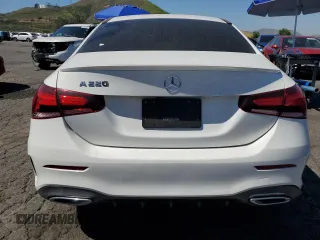 2020 Mercedes-Benz A 220 with VIN W1K3G4EB5LJ220085, listed as a Copart auction lot 52803885 with 58,501 mi miles and Clean Title. Bid and sale history available at DreamBid. Image 6.