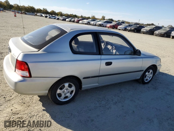 2002 Hyundai Accent с VIN KMHCF35G62U203274, выставлен на аукционе Copart как лот 77047834 с пробегом 90 442 миль миль и Списание • Salvage title. История ставок и продаж доступна на DreamBid. Изображение 3.