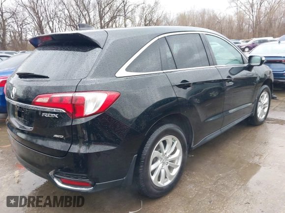 2017 Acura RDX with VIN 5J8TB4H30HL028812, listed as a IAAI auction lot 41833293 with 62,911 mi miles. Bid and sale history available at carsss.com. Image 4.