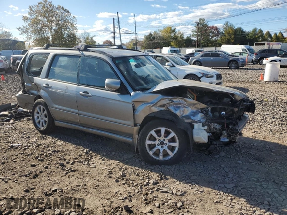 2007 Subaru Forester X w/Premium Pkg with VIN JF1SG65677H706484, listed as a Copart auction lot 76497194 with 0 mi miles and Salvage Title. Bid and sale history available at carsss.com. Image 4.